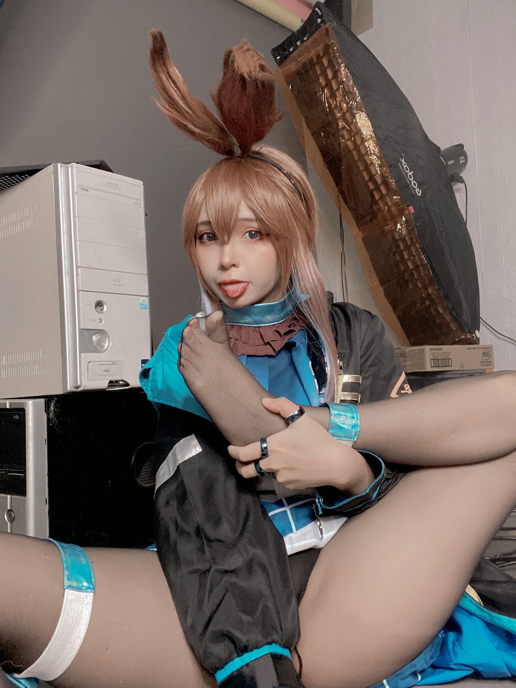 图片[1]-Umeko J – NO.019 Amiya (Arknights)[56P]-XikXak